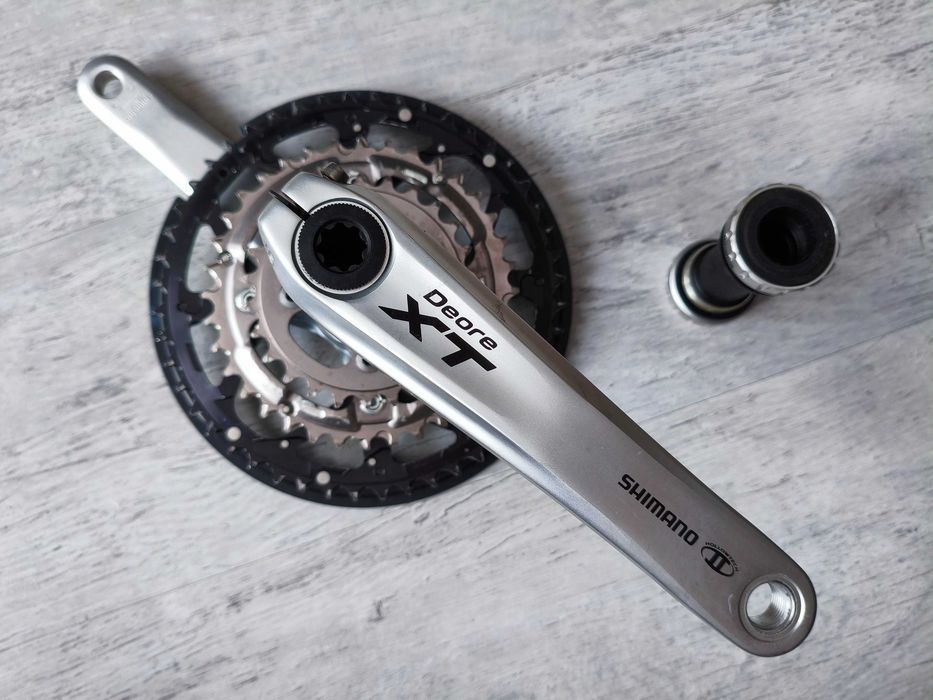 Korba Shimano Deore XT FC-M771-K 170mm | 48/36/26T | Stan Idealny