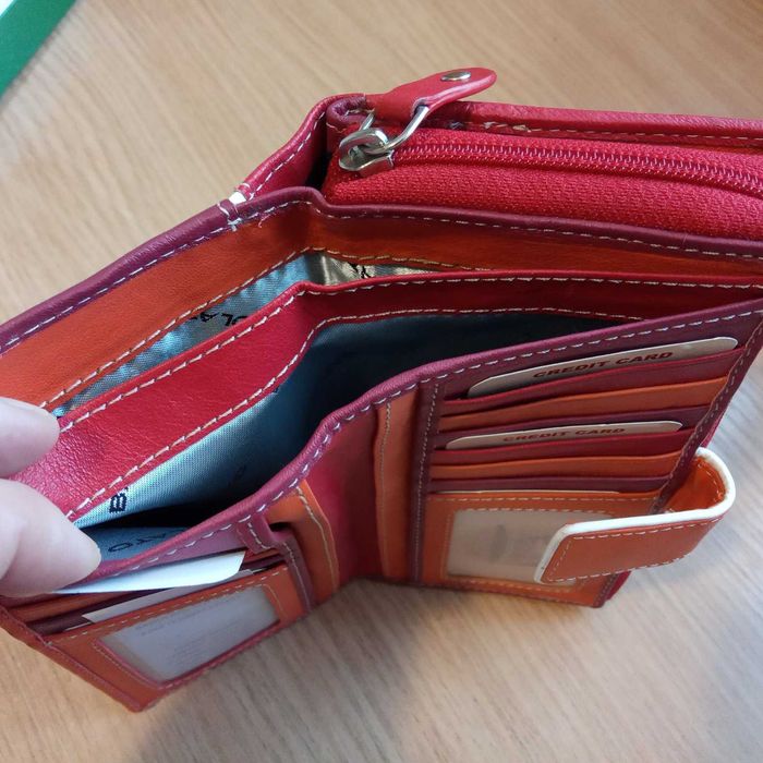 Портмоне кошелек гаманець Badolato Италия натуральная кожа