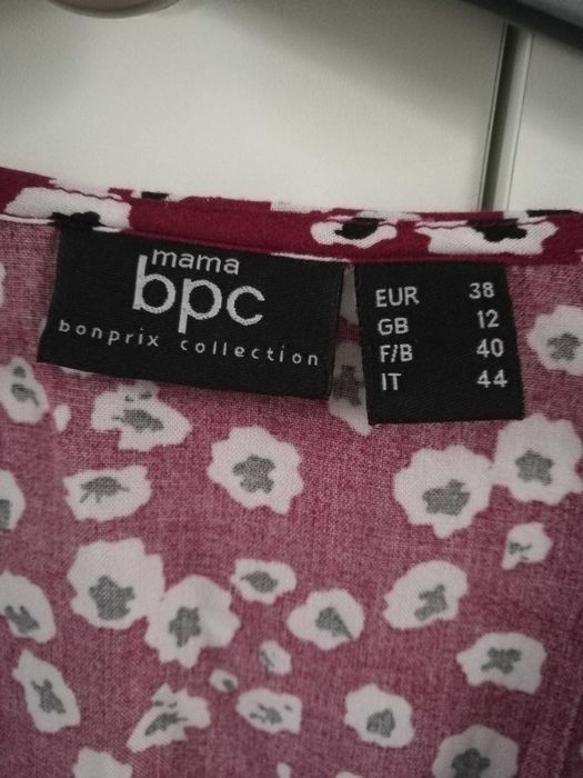 Nowa bluzka ciążowa z wiskozy BPC Mama 38/40
