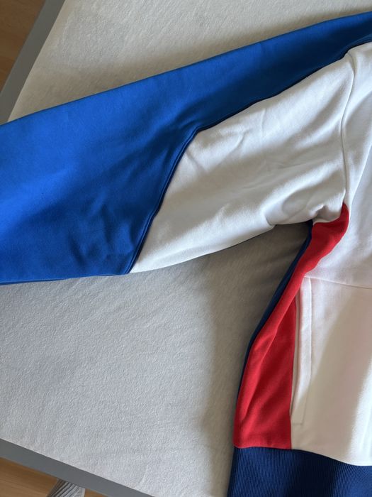 Puma BMW M Motorsport Bluza z Kapturem Biała Niebieska XL Nowa
