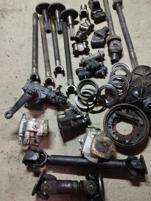 вилка полуось кулак. Урал