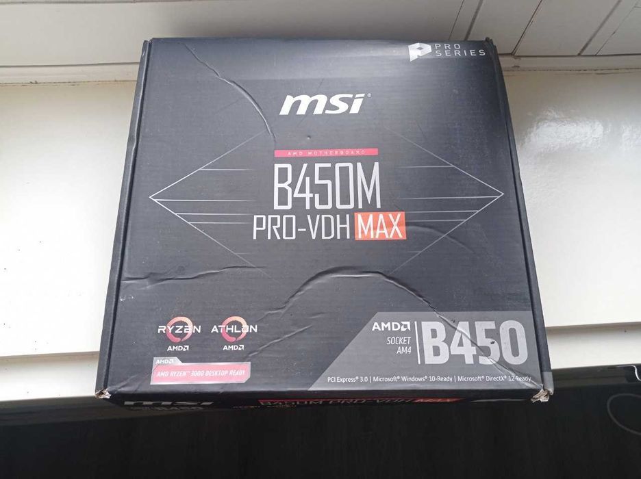 Motherboard msi b450m pro-vdh max