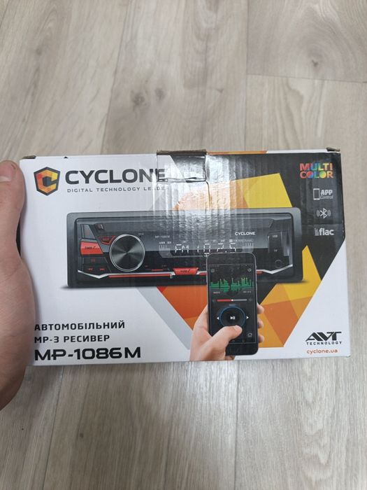 Блютуз магнітола Cyclone MP-1086M