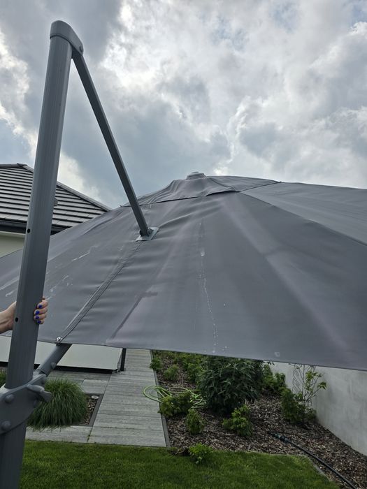 Duży parasol 4x3m antracyt