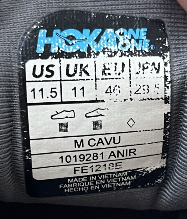 Кросівки HOKA ONE ONE CAVU  розмір 46/29.5