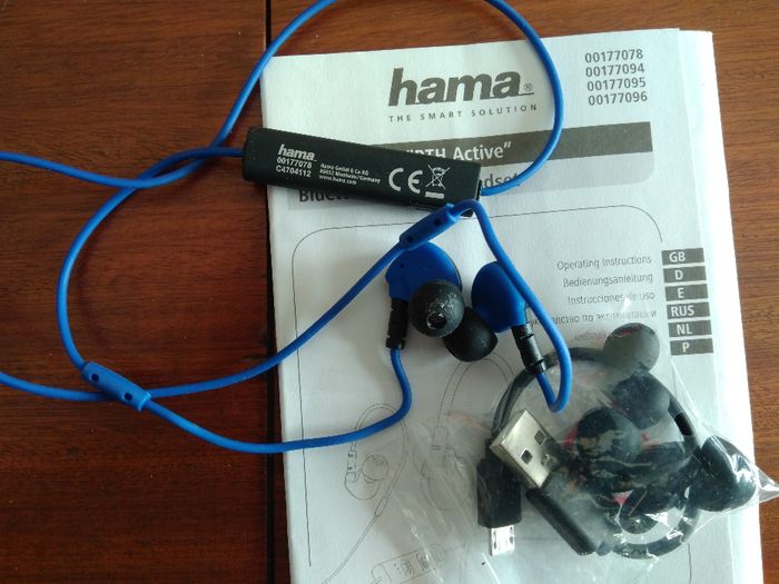 Auriculares Bluetooth c Microfone in ear Hama Parque das