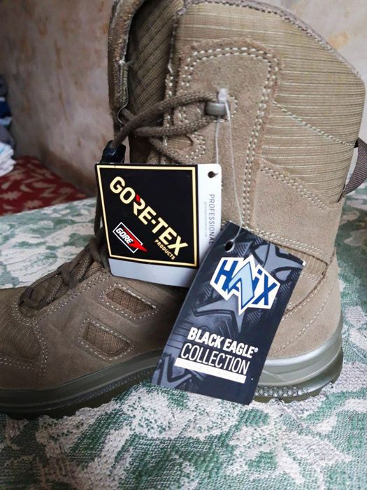 Военные берцы HAIX. Производство Германия. Система GORE-TEX.