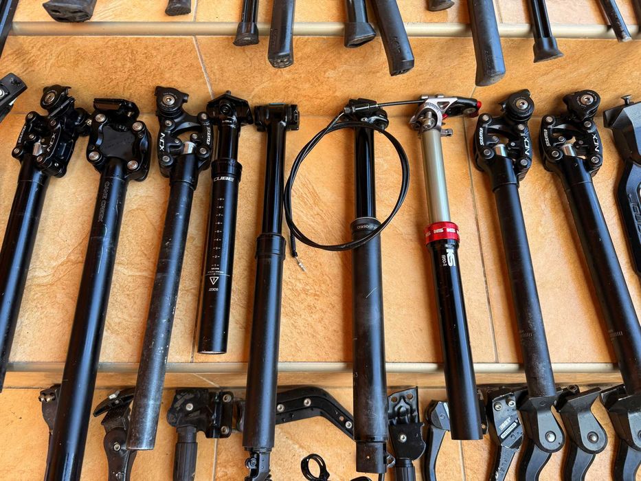 Підседіл, Дропер CUBE, SR Suntour NCX, KS, Підніжка, Амортизатор