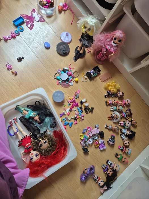 Zestaw lalek lol i domek lol dla dziewczynki