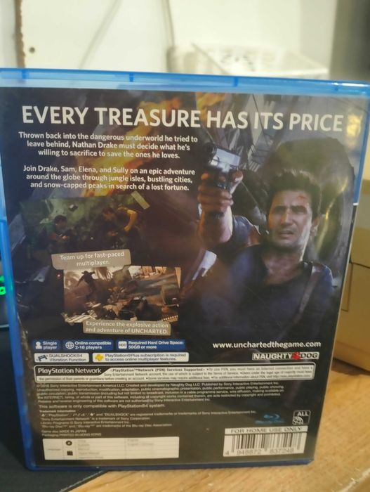 Uncharted 4 Thief's End PS4 PlayStation 4