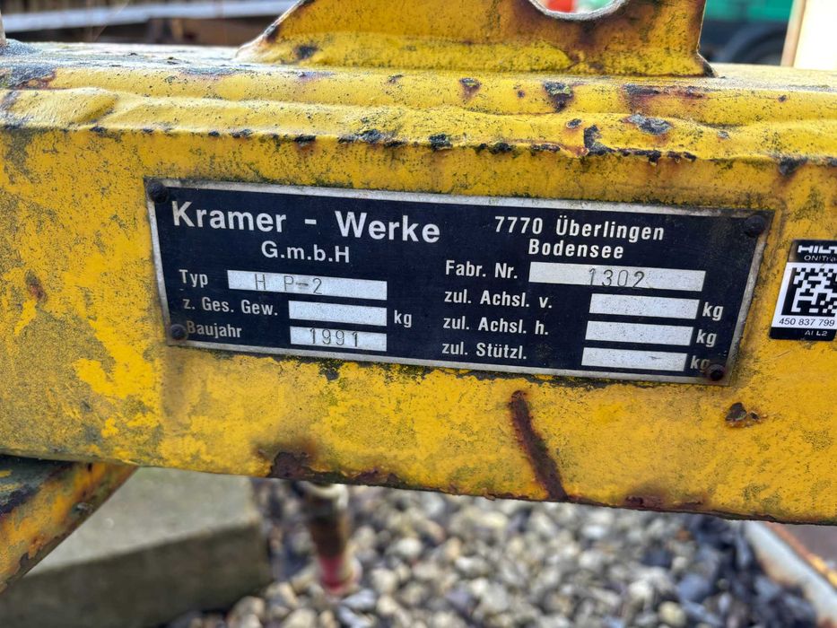 Pług Kramer H P-2