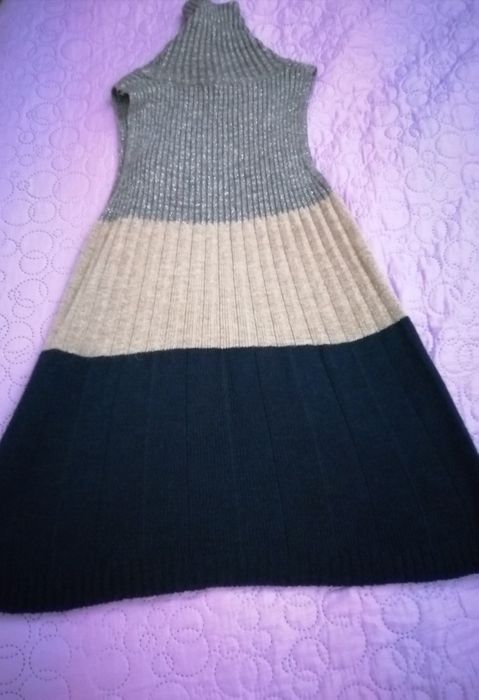 Vestido de malha tamanho único