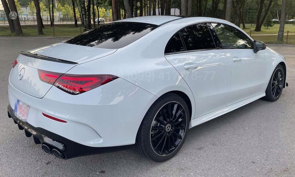 Обвес CLA45 CLA 45 AMG Mercedes W118 C118 Решетка Диффузор Бампер