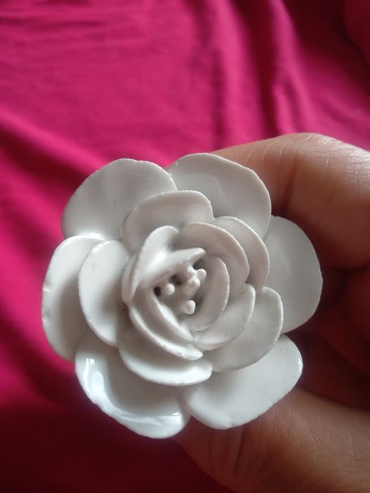 Ручка кпп коробка передач тюнинг роза цветок декор украшение фарфор