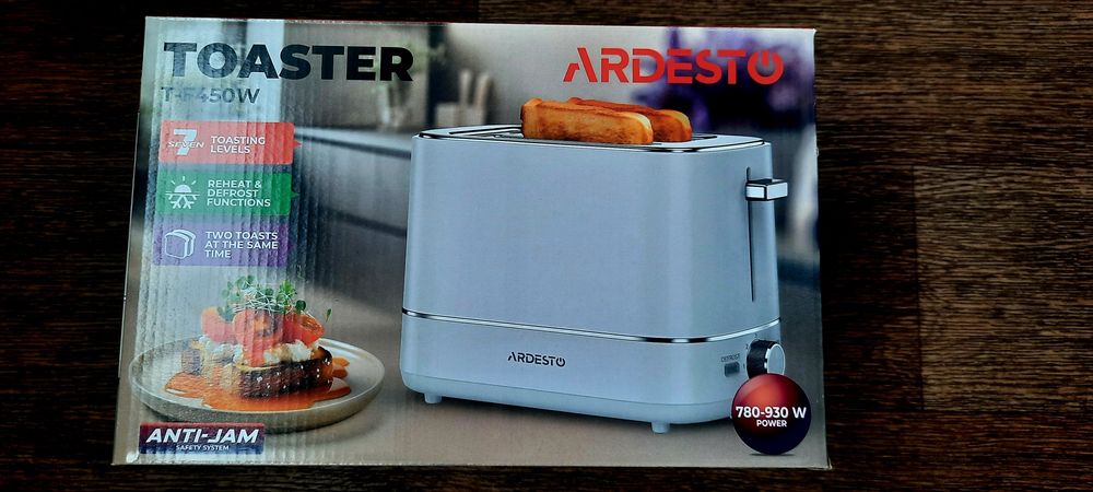 Тостер Ardesto T--F450w 800вт  новый!