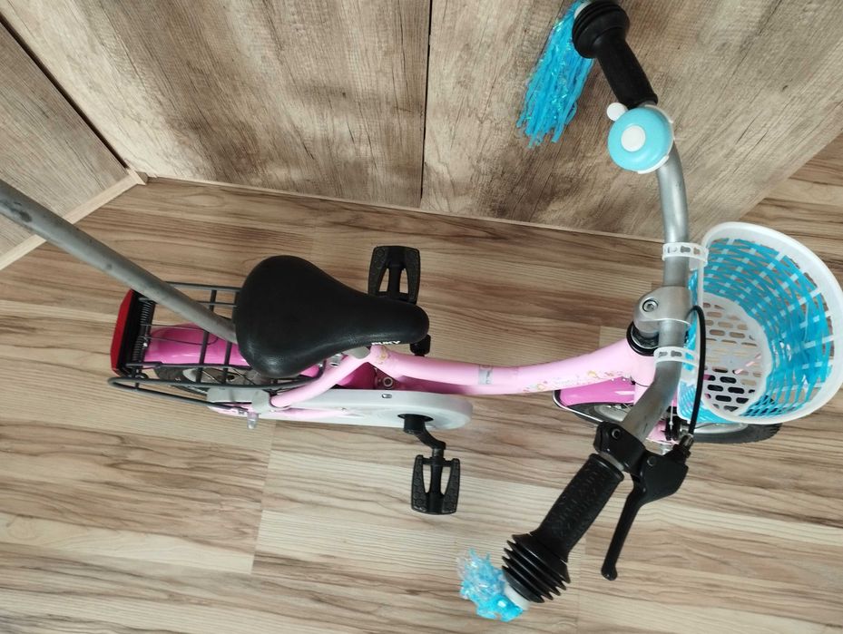 Rower Dziecięcy Puky Koła 12" Alu. +Kijek +Akcesoria Po Serwisie !!!