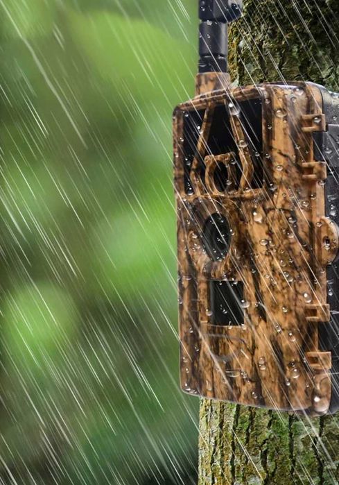 Kamera leśna FOTOPUŁAPKA na kartę SIM aplikacja GSM myśliwska IR LTE