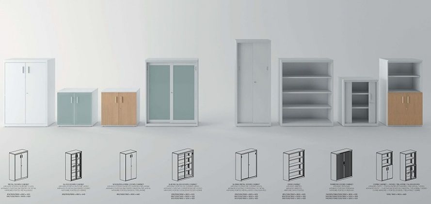 Armário Portas Correr Melamina Madeira p/ seu Escritório Material NOVO