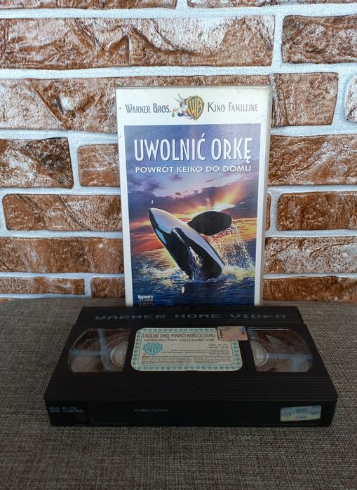 Kasety vhs wideo video.  Uwolnić Orkę 3 VHS.  Bdb stan.