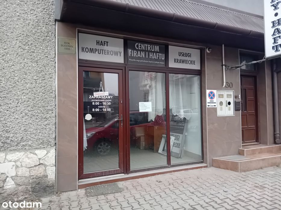 Lokal handlowo-usługowy w centrum Jordanowa