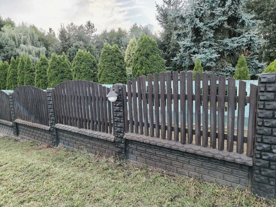 płot drewniany w dobrym stanie sprzedam