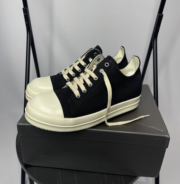 Нові Кеди Rick Owens Ramones Low/DRKSHDW/size 37-45/Якість 1:1