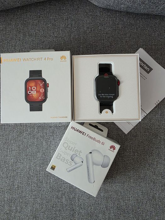 Huawei Watch Fit 4 Pro + Huawei Freebuds 6i