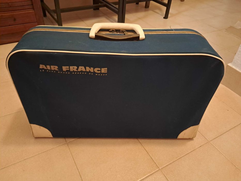 Mala viagem antiga vintage que france