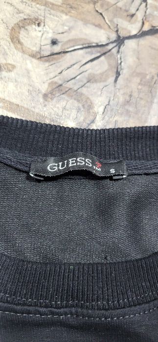 Czarna bluza damska bawełna premium czerwony trójkąt S