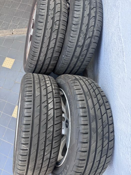 Jantes 15 3x112 Smart com pneus novos