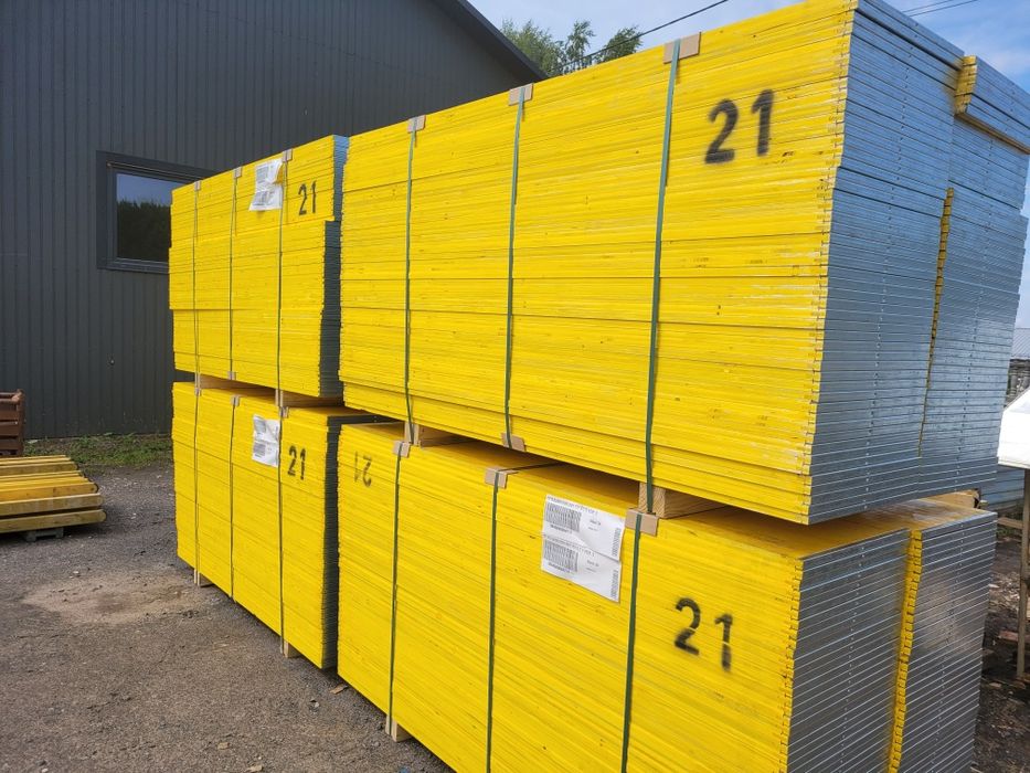 Szalunek Stropowy Głowice Trójnóg Stemple Budowlane Płyta Topolowa