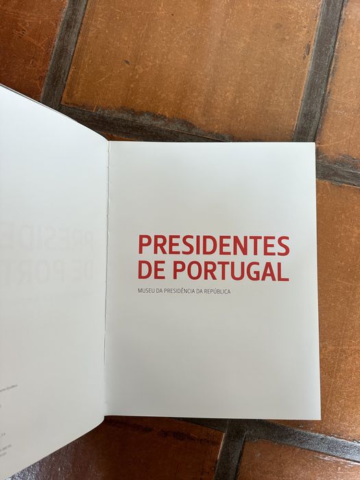 Livro Presidentes de Portugal - Museu da Presidência da república
