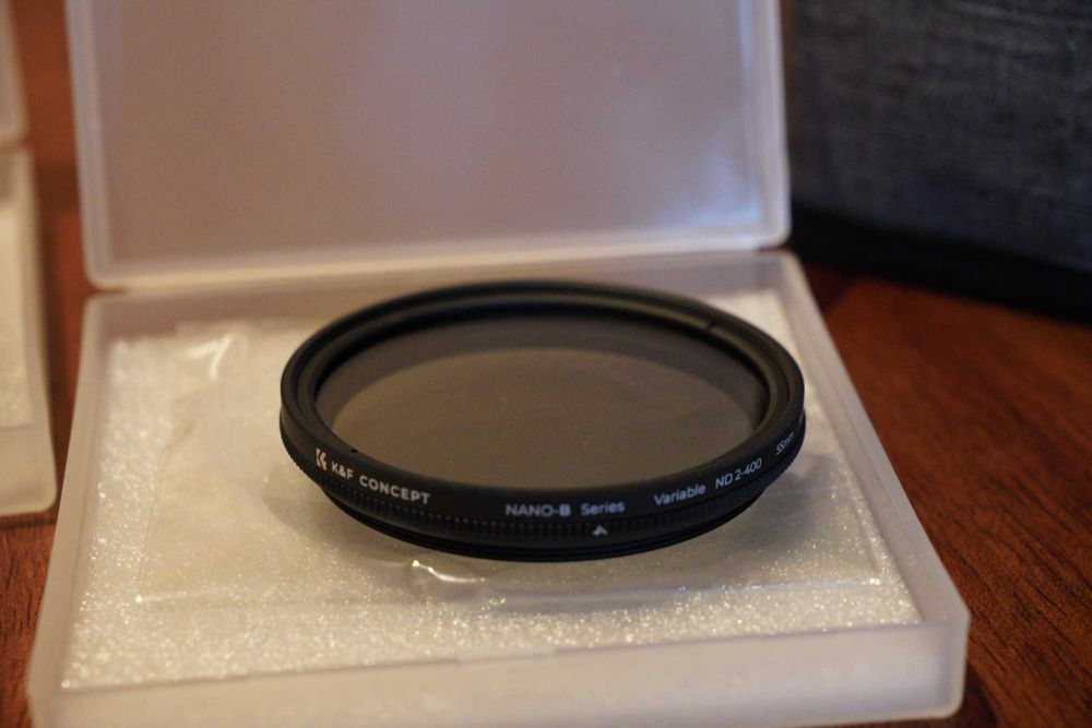 [NEW] 55mm CPL and Variable ND Filter Set + Carrying Case64751029796098121