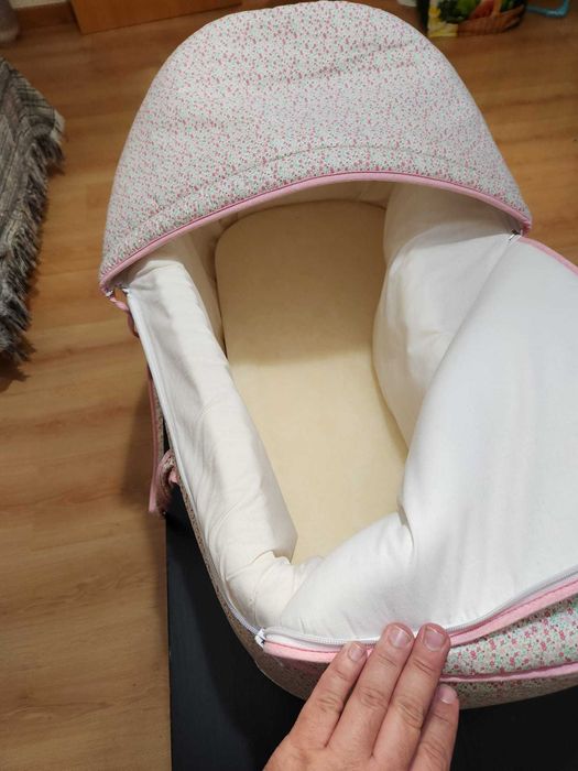 Alcofa para Bebé - Rosa