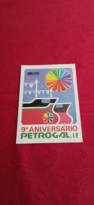 Calendário Petrogal 1985/1986