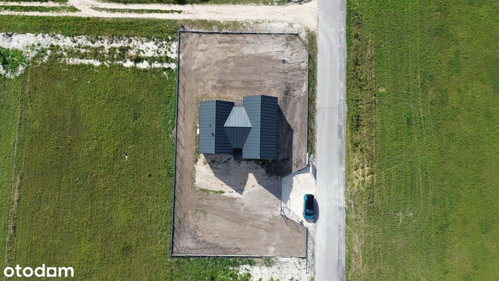 NOWY Dom  drewniany parterowy 93,5m² + Działka 966m² Siesławice
