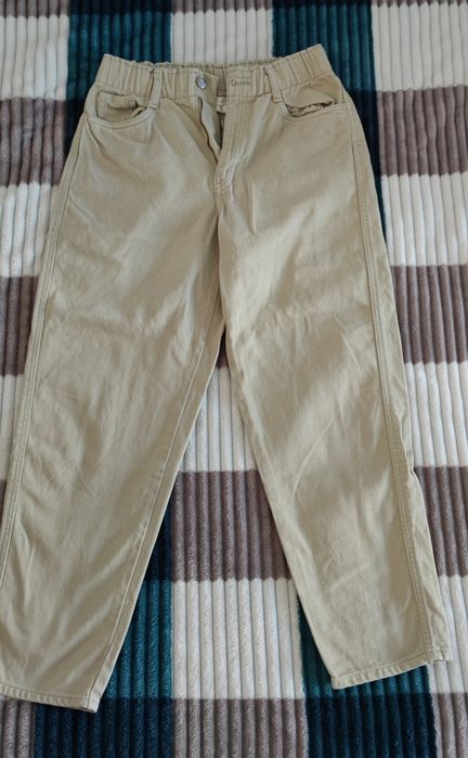 Светлые женские джинсы, H&M, джинсы на резинке