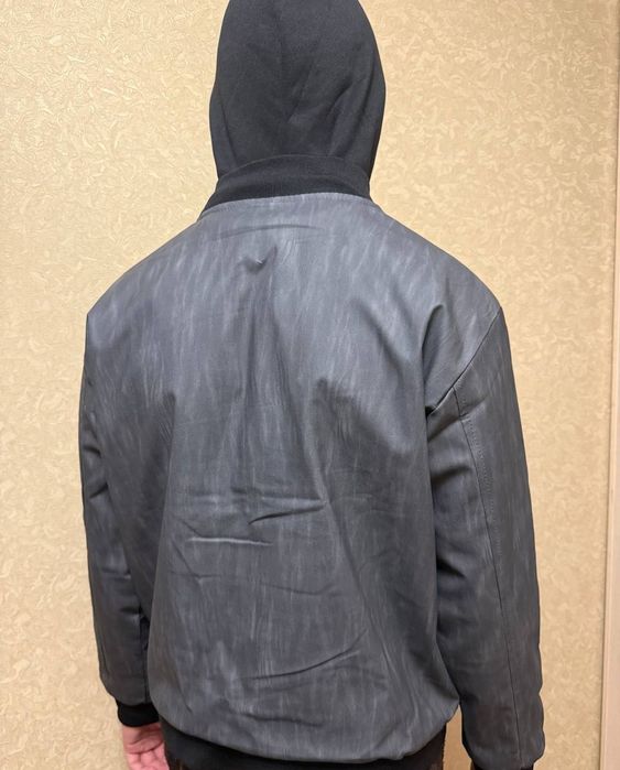 Ветровка чёрная/бомбер