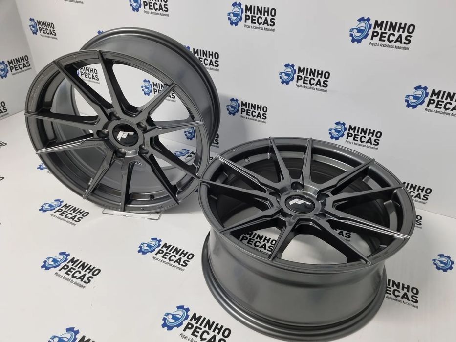 Jantes Japan Racing (JR21) em 17 (5x120) Hyper Gray