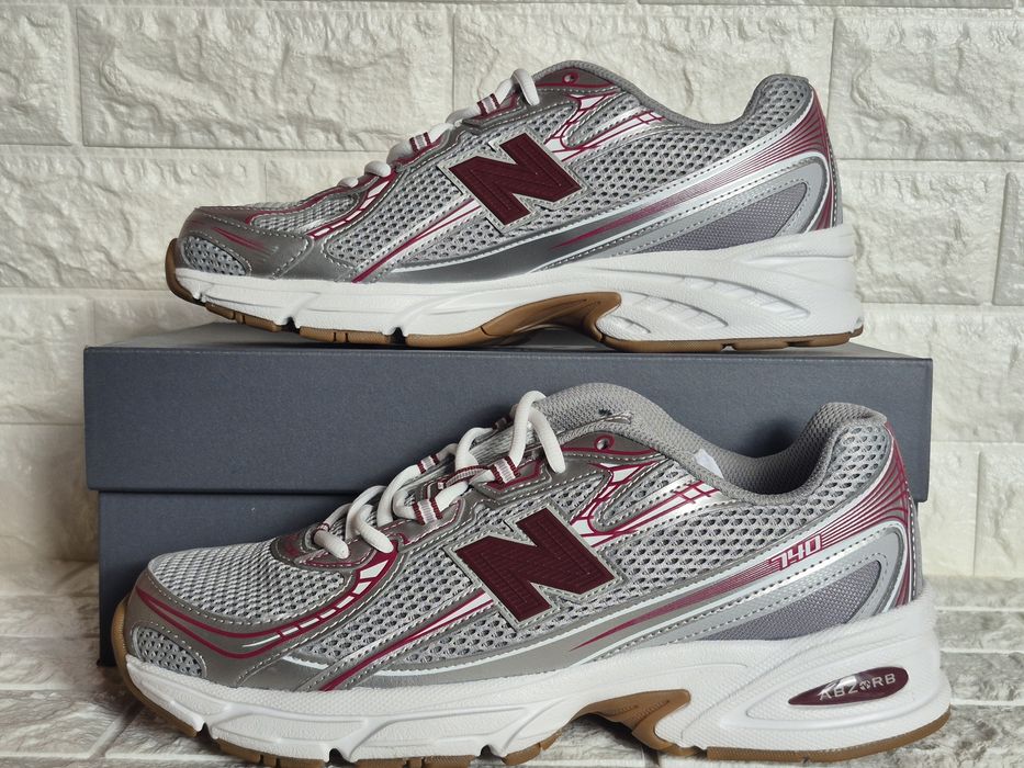 New Balance 740 "Silver Burgundy" | 43 (27.5 см) | Оригінал