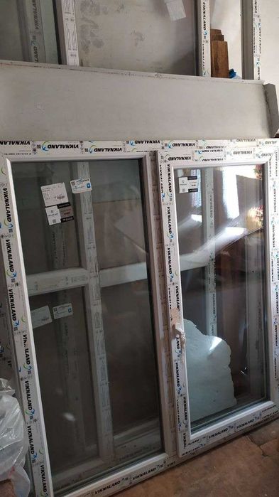 Окно мет.пластиковое + двухкамерный стеклопакет Харьков