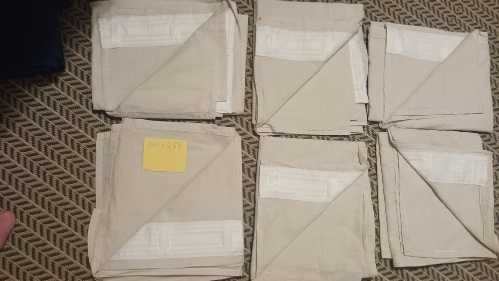 штори. Сині, чорні, сірі, світло-бєжеві, бєж.