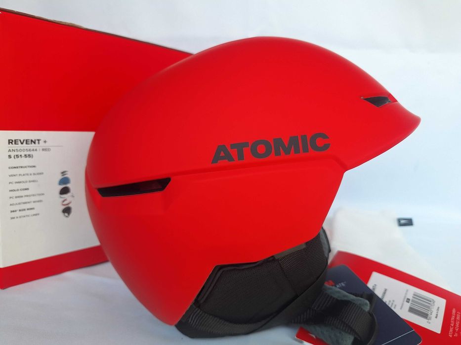 Kask narciarski Atomic Revent+ Red S 51-55cm