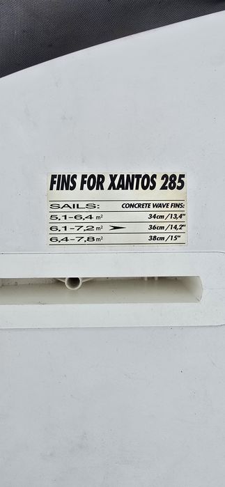 Prancha de windsurf F2 Xantos 285