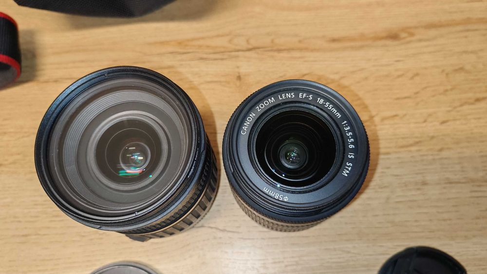 DSLR Canon 80D com ou sem lentes (Muito bom estado)