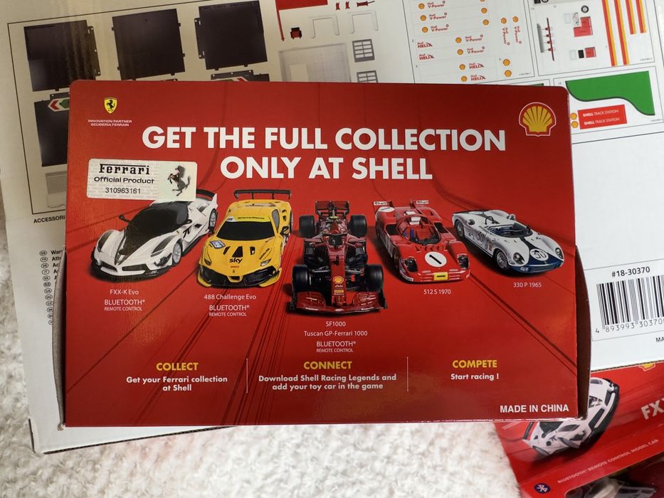 Shell track station v-Power ferrari