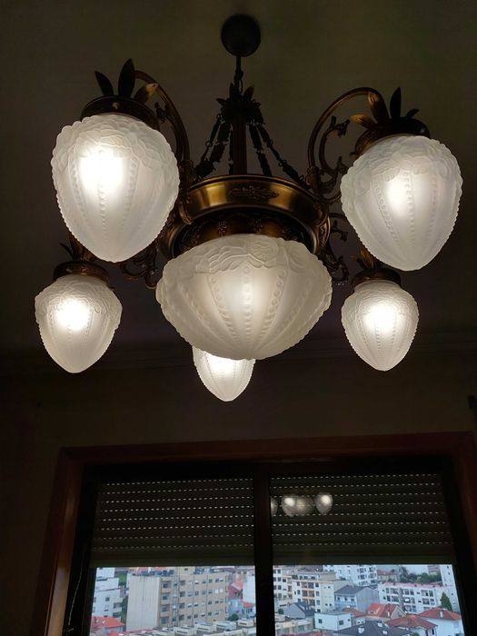 Candeieiro de teto para sala e apliques