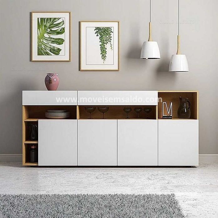 Aparador de Sala Minimalista - Fabricamos todas as medidas e cores
