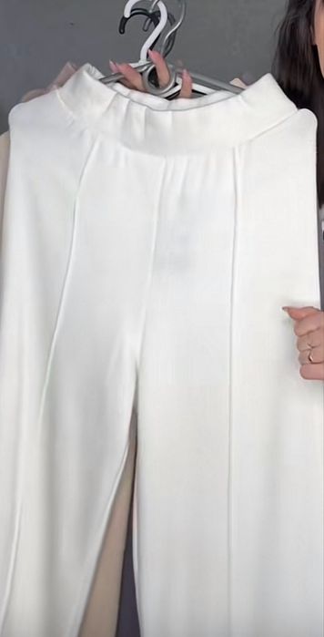Молочні штани палаццо