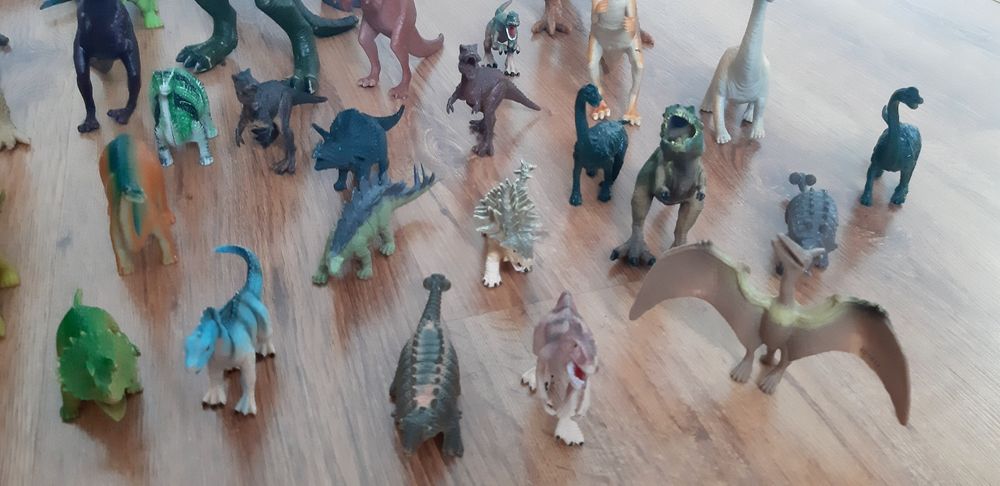 Zestaw dinozaurów